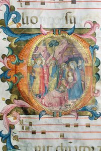 Corale / Graduale nr. 5 Geïllustreerde initiaal 