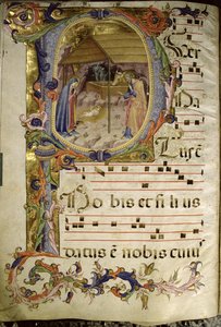 Corale / Graduale nr.5 Geïllustreerde initiaal 