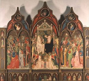 De kroning van de Maagd Maria