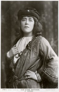 Edith Wynne Matthison, Britse actrice, ca. 1907