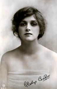 Gladys Cooper 1888-1971, Engelse actrice, begin 20e eeuw door Rotary Photo