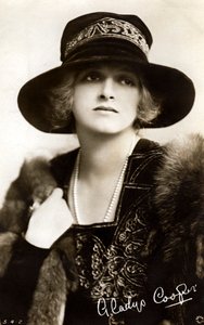 Gladys Cooper 1888-1971, Engelse actrice, begin 20e eeuw door Rotary Photo