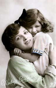 Gladys Cooper 1888-1971, Engelse actrice, begin 20e eeuw door Rotary Photo