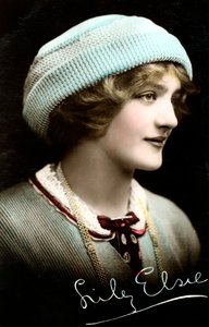 Lily Elsie 1886-1962, Engelse actrice, begin 20e eeuw