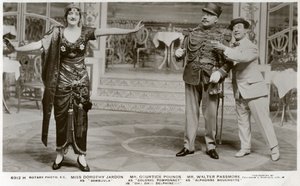 Leden van de cast van Oh! Oh! Delphine!!!, ca. 1916 door Rotary Photo