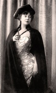 Olga Nethersole c1863-1951, Engelse actrice en theaterproducent, begin 20e eeuw door Rotary Photo