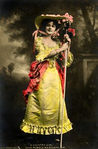 Olive Morell, actrice, 1903