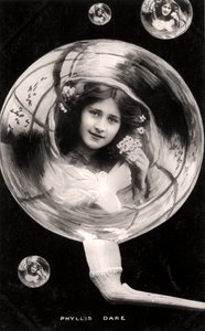 Phyllis Dare 1890-1975, Engelse actrice, 1907