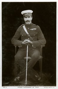Prins Alexander van Teck, c1900s door Rotary Photo