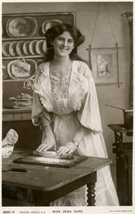Zena Dare, Britse actrice, ca. 1900s
