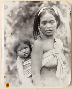 Ifugao moeder en kind