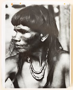 Ifugao van het dorp Pindungan, 1919 (zwart-wit foto)