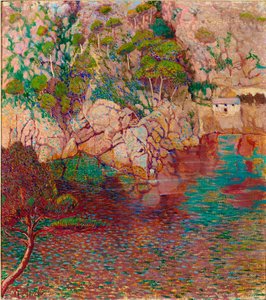 Rotsen en zee, ca. 1910-14