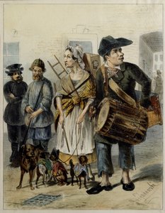 Een Bediende Laat de Honden Uit door Rudolf Kasimirovich Zhukovsky