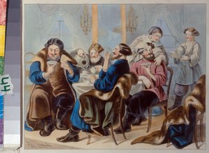 Thee en suiker. Theedrinken in een taverne