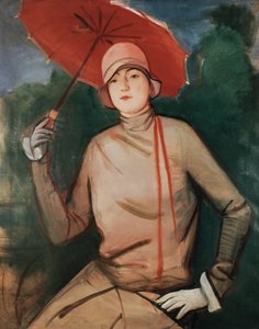 Portret van de vrouw van de kunstenaar