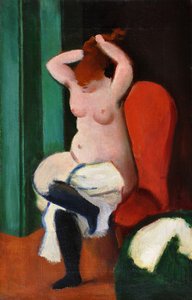 Toilet, 1924