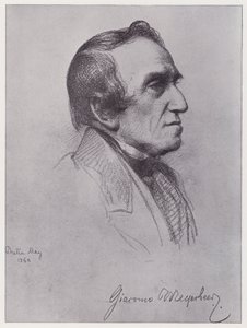 Giacomo Meyerbeer door Rudolf Lehmann