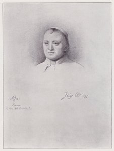 Paus Pius IX door Rudolf Lehmann