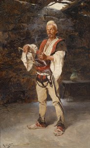 Een Montenegrijn door Rudolf Otto von Ottenfeld