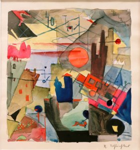 Dadaïstisch experiment door Rudolf Schlichter