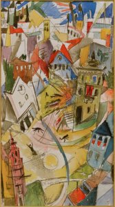 De explosie door Rudolf Schlichter