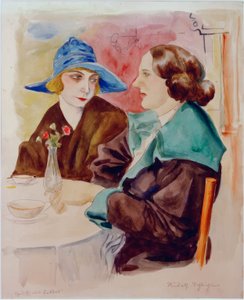 Groeten uit Lesbos door Rudolf Schlichter