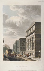 Uitzicht op Old Bailey, kijkend naar het noorden, City of London
