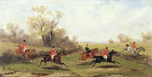 Jachtscène, ca. 1920