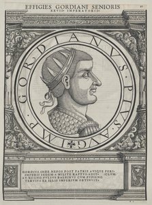 Romeinse keizer Gordianus I door Rudolph Wyssenbach