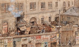 De Kitschelt ijzergieterij aan de Skodagasse in Wenen