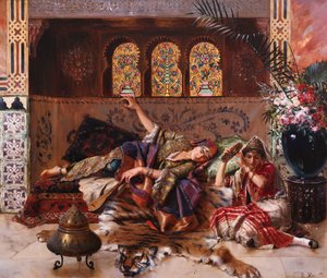 In de harem