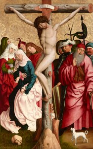 Kruisiging van Christus door Rueland Frueauf d. Ä.