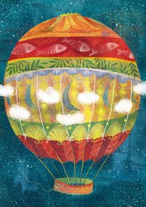 Luchtballon door Runa Anastasiya Rudaya