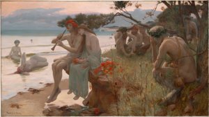Pastoraal door Rupert Bunny