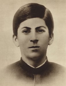 Joseph Stalin ten tijde van zijn afstuderen aan de Gori divinity school, Georgië, 1894