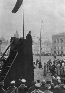 Lenin, Rode Plein, Moskou door Russian Photographer
