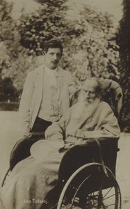 Leo Tolstoy, Russische romanschrijver door Russian Photographer