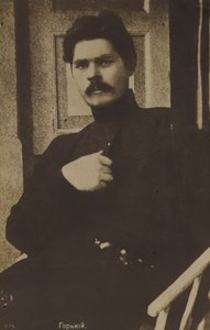 Maxim Gorky, Russische en Sovjet schrijver en politiek activist door Russian Photographer