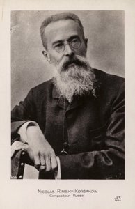 Nikolai Rimsky-Korsakov, Russische componist door Russian Photographer