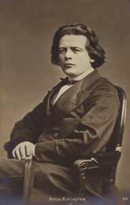 Portret van Anton Rubinstein
