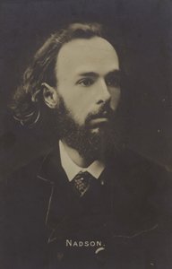 Semyon Nadson, Russische dichter door Russian Photographer
