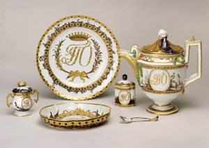 Orlov Theeservies van de Keizerlijke Porseleinfabriek, St. Petersburg