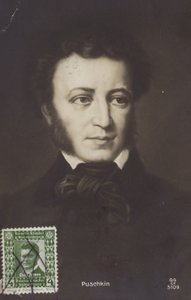 Portret van Alexander Poesjkin
