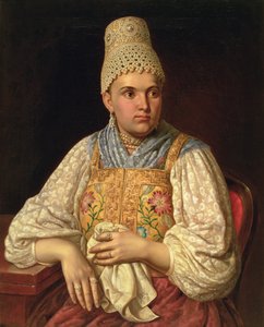 Portret van Anna Petrovna Filatova, c.1840