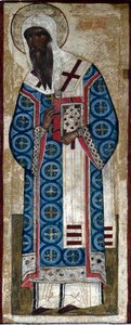 Heilige Metropolit Alexius door Russian icon.