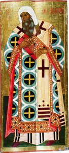 Sint Metropoliet Alexius door Russian icon.