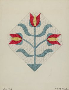 Quilt door Ruth M Barnes