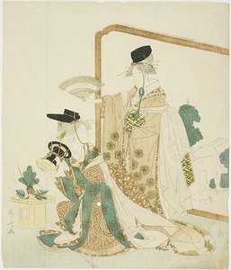 Danser en muzikant door Ryuryukyo Shinsai