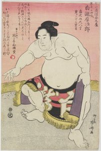 De Sumo-Worstelaar Shirataki Saijiro